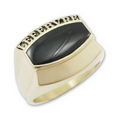 Maxim Series Men's All Metal Ring (Custom Top & Shank)